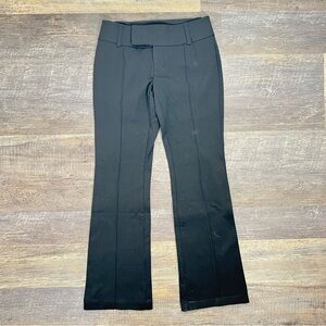 INC International Concepts Black flared leg business casual dress pants 2 B127
